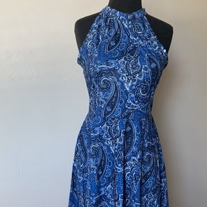 OUGES Halter Dress